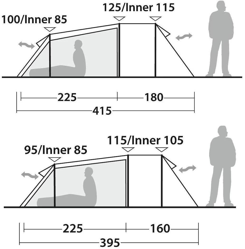 Robens Voyager Versa Tunnelzelt, Grün 13 Robens Voyager Versa Tunnelzelt, Grün – Bild 13