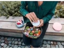 Mepal Ellipse Salatbox, 1,9L -Campingausrüstung Geschäft 6592 3