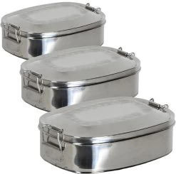 BasicNature Proviantdose, Edelstahl