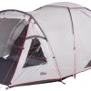 High Peak Alfena 3.0 Kuppelzelt, 3-Personen, 410x240cm, Hellgrau