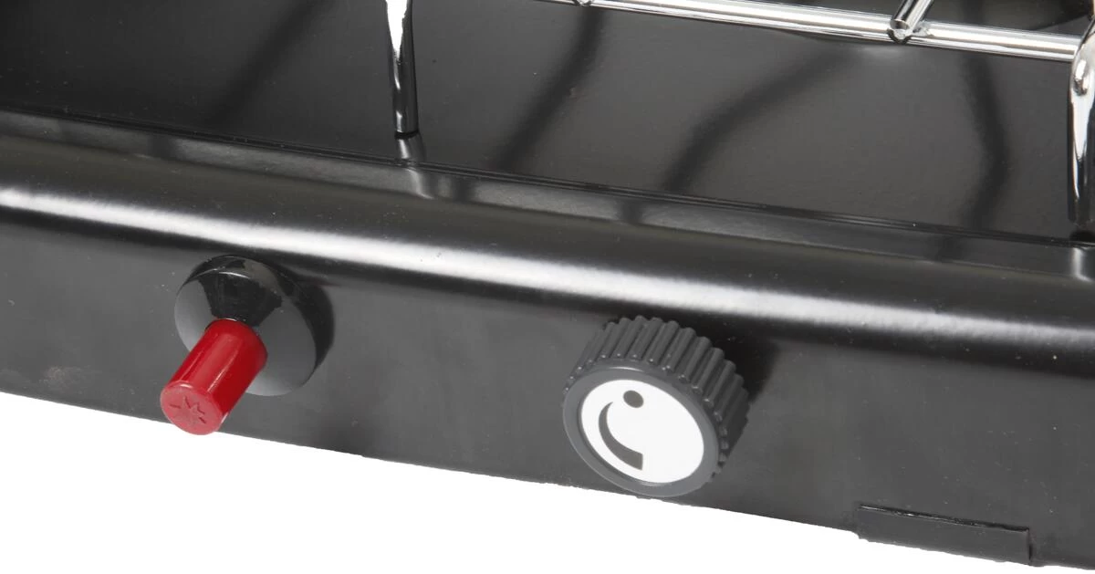 Brunner Phoenix Gaskocher, 2-flammig, 50mbar, Ohne Zündsicherung 2 Brunner Phoenix Gaskocher, 2-flammig, 50mbar, Ohne Zündsicherung – Bild 2