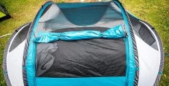 Coleman Galiano 4 Tunnelzelt, 4-Personen, 280x200cm, Blau -Campingausrüstung Geschäft 70572 4