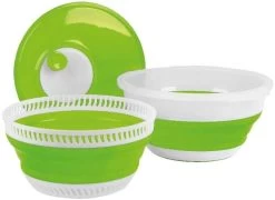 Camp4 Salatschleuder, Faltbar, Lime/weiß