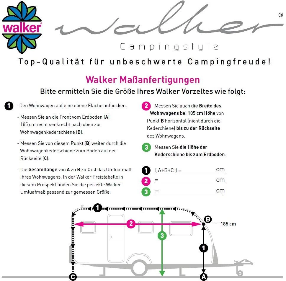 Walker Weekender 240 Sonnendach Inkl. Seitenwände, Anthrazit 2 Walker Weekender 240 Sonnendach Inkl. Seitenwände, Anthrazit – Bild 2