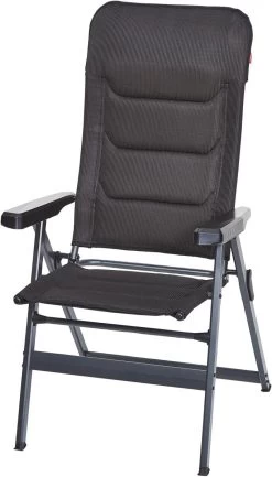 Campingausrüstung Geschäft 32 Trigano Sessel Premium Black, Verstellbar