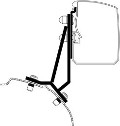 Thule 3200 Adapter Für Ford Custom