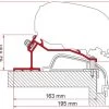 Fiamma F65/F80 Adapter Für Caravan Hobby Premium/Ontour Ab 2012