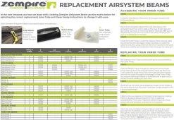 Zempire S1007 Universal Airtube Ersatzrohr -Campingausrüstung Geschäft 75669 2