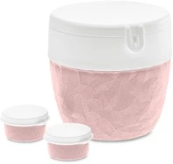 Koziol Club Organic Bentobox, Organic Pink, 3-teilig