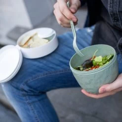 Koziol Club Organic Bentobox, Organic Pink, 3-teilig -Campingausrüstung Geschäft 76259 2