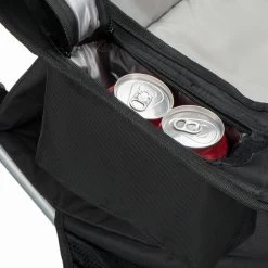 KingCamp Deluxe Faltstuhl Mit Organizer, Schwarz/grau -Campingausrüstung Geschäft 76996 0 7