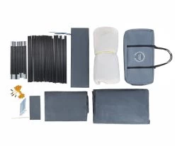 KingCamp Meilfi Plus Bus & Caravan Heckfamilienzelt, Blau/weiß -Campingausrüstung Geschäft 77196 0 7