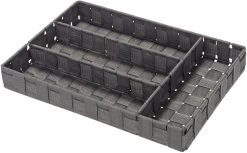 WENKO Adria Besteckkorb, Grau