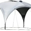 Wecamp Sunshade Pavillon, 350x350cm, Grau