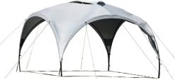 Wecamp Sunshade Pavillon, 350x350cm, Grau