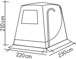 Reimo Heckzelt Update Premium Für Mercedes Vito -Campingausrüstung Geschäft 80997 7