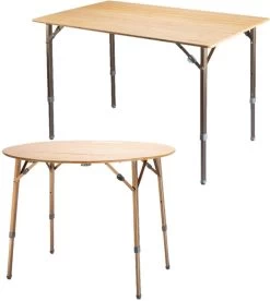 Zempire Kitpac V2 Campingtisch, Bambus