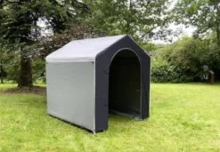 Isabella Mega Space Gerätezelt, 220x180cm, Grau