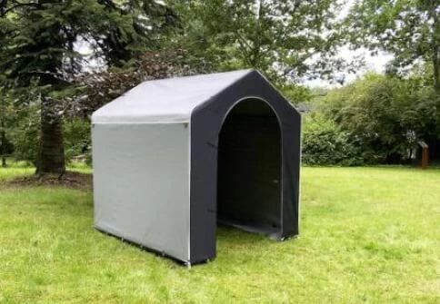 Isabella Mega Space Gerätezelt, 220x180cm, Grau 1 Isabella Mega Space Gerätezelt, 220x180cm, Grau