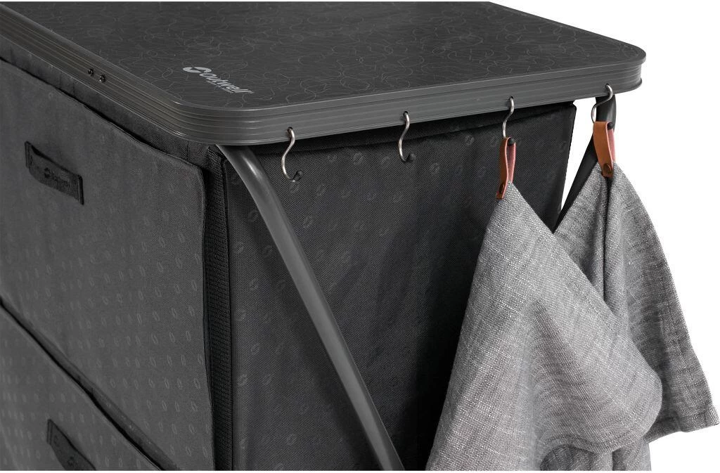 Outwell Bahamas Faltschrank, 80x44x80cm, Grau 3 Outwell Bahamas Faltschrank, 80x44x80cm, Grau – Bild 3