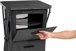 Outwell Domingo Faltschrank, 60x51,5x97,5cm, Grau -Campingausrüstung Geschäft 82185 2