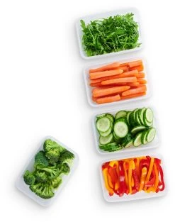 Emsa Clip&Close Frischhaltedosen, 800ml, 5er-Set -Campingausrüstung Geschäft 83236 3