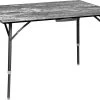 Brunner ELÚ Duplit Campingtisch, 110x75xH70cm, Aluminium, Grau