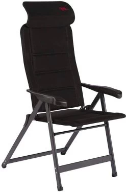 Crespo AP/240 Air Deluxe Compact Campingstuhl, Schwarz