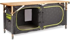 Zempire Eco Faltschrank, Bambusplatte, 120x50x58-82cm -Campingausrüstung Geschäft 83816 0 4