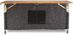 Zempire Eco Faltschrank, Bambusplatte, 120x50x58-82cm -Campingausrüstung Geschäft 83816 0 5