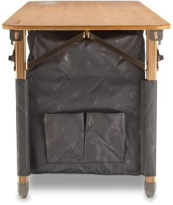 Zempire Eco Faltschrank, Bambusplatte, 120x50x58-82cm -Campingausrüstung Geschäft 83816 0 6