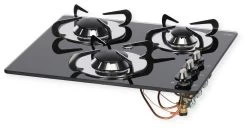 Can PV1352 Gaskochfeld, 30mbar, 3-flammig