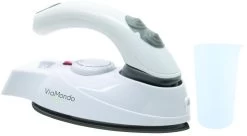 Via Mondo Reisedampfbügeleisen, 762V, 60ml, Weiß/grau