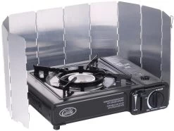 Camp4 Falt-Windschutz Für Kocher, Höhe 30cm, Aluminium