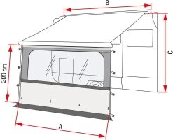 Fiamma Blocker Pro -Campingausrüstung Geschäft 853 4