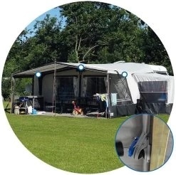 ProPlus Vorzelt Clip, 3-Stück -Campingausrüstung Geschäft 86325 4