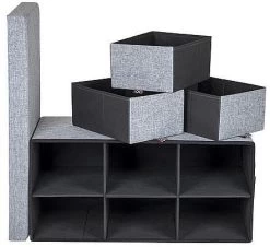 Bo-Camp Barnet Aufbewahrungsbox, 38x76x39cm, Grau -Campingausrüstung Geschäft 86717 4