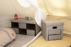 Bo-Camp Barnet Aufbewahrungsbox, 38x76x39cm, Grau -Campingausrüstung Geschäft 86717 8