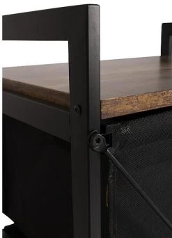 Bo-Camp Eldert Campingschrank, Schwarz -Campingausrüstung Geschäft 86801 10