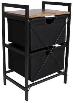 Bo-Camp Eldert Campingschrank, Schwarz -Campingausrüstung Geschäft 86801 3