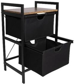 Bo-Camp Eldert Campingschrank, Schwarz -Campingausrüstung Geschäft 86801 8