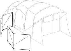 Robens Windscreen Trap, Sandfarben/grün 25 Robens Windscreen Trap, Sandfarben/grün -Campingausrüstung Geschäft 88170 12