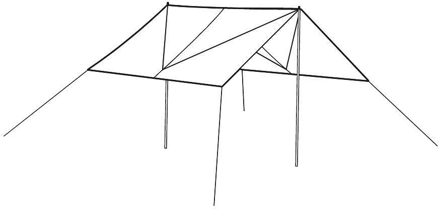 Robens Windscreen Trap, Sandfarben/grün 10 Robens Windscreen Trap, Sandfarben/grün – Bild 10