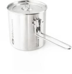 GSI Outdoors Glacier Kochtopf, Edelstahl, 1,1 L