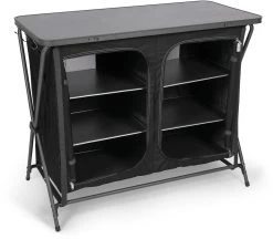 Kampa Dometic Zara Faltschrank, 110x53,5x90cm, Schwarz