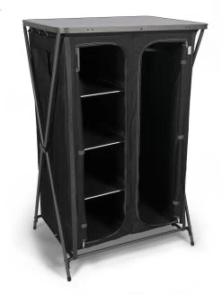 Kampa Dometic Maddie Faltschrank, 90x67x140cm, Schwarz