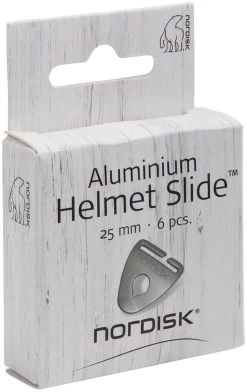 Nordisk Helmet Slide, Aluminium, 6 Stück, 25mm -Campingausrüstung Geschäft 89393 2