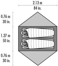 MSR Hubba Hubba NX 2 Kuppelzelt, 2-Personen, 213x127cm, Grau 16 MSR Hubba Hubba NX 2 Kuppelzelt, 2-Personen, 213x127cm, Grau -Campingausrüstung Geschäft 89748 0 7