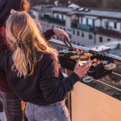 Knister Balkonhalterung, Edelstahl -Campingausrüstung Geschäft 90467 3