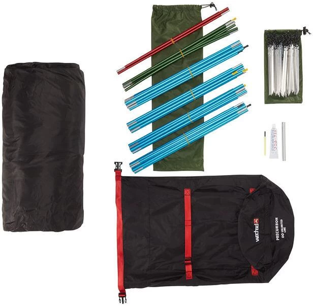 Wechsel Precursor Geodätzelt, 4-Personen, 196x440cm, Grün 10 Wechsel Precursor Geodätzelt, 4-Personen, 196x440cm, Grün – Bild 10